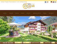 Tablet Screenshot of hotel-christoph.at